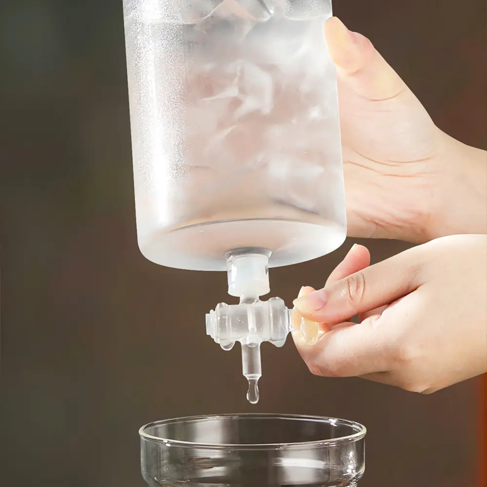 600ml Adjustable Water Flow Smooth Dripping Cold Brew Coffee Maker (1)