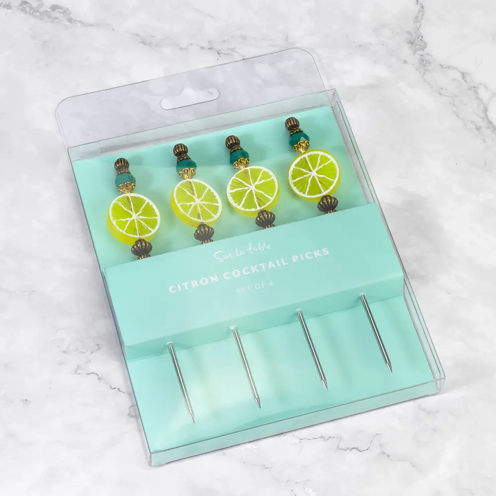 Stainless Steel Cocktail Stir Sticks Pick (3)