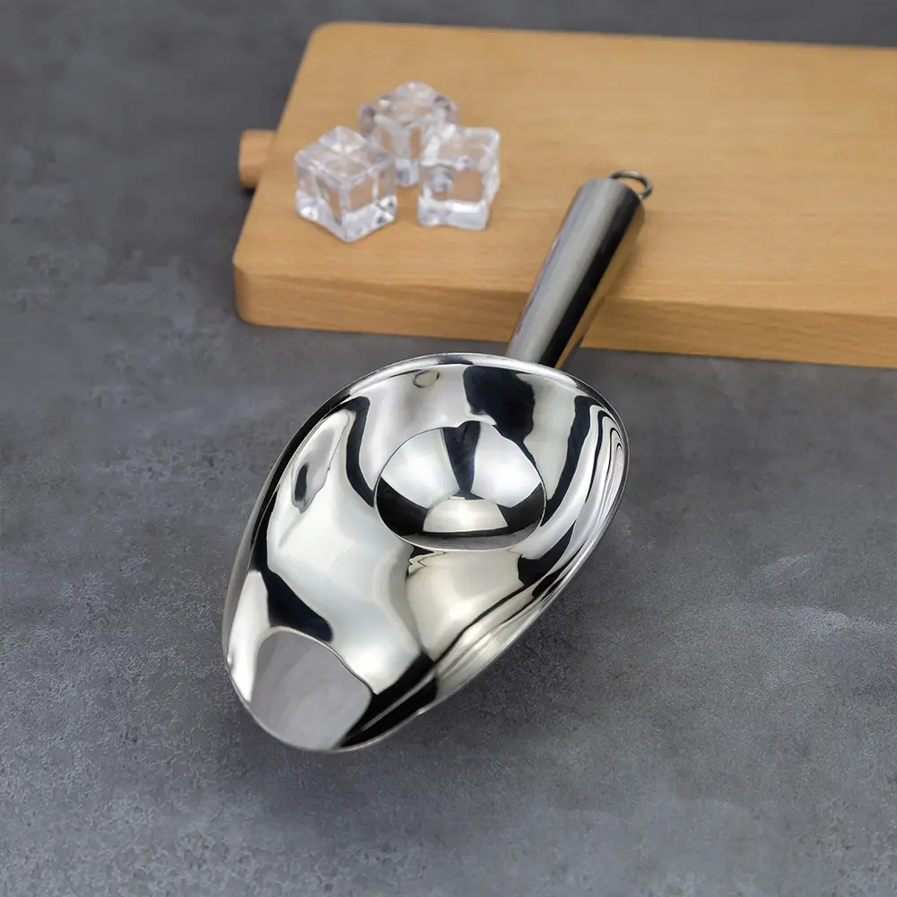 Stainless Steel Ice Scoop With Hanging Hook (11).jpg