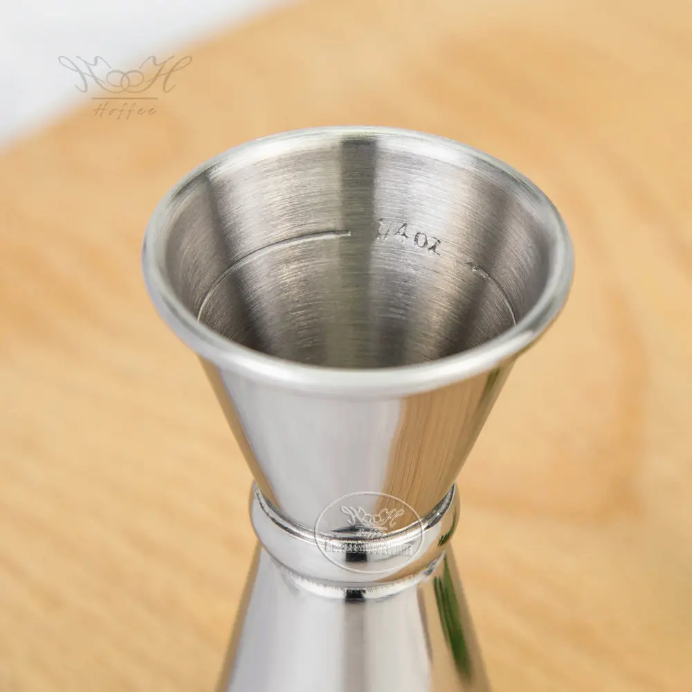 Double Ended Stainless Steel Bartender Measuring Ounce Cup (3)