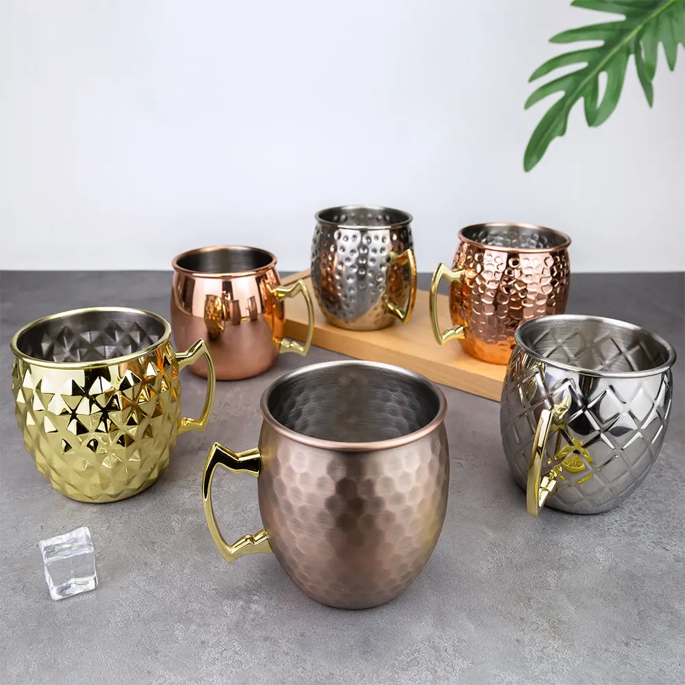 Custom Pattern Moscow Mule Mug (2)