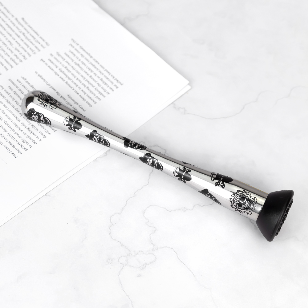 Skull Engraved Mojito Cocktail Ice Crusher bar (1).jpg