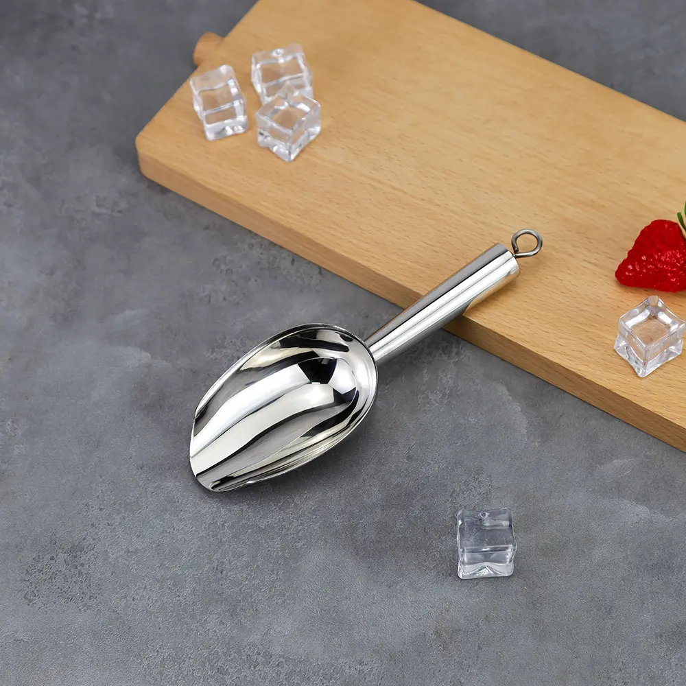 Stainless Steel Ice Scoop With Hanging Hook (2).jpg