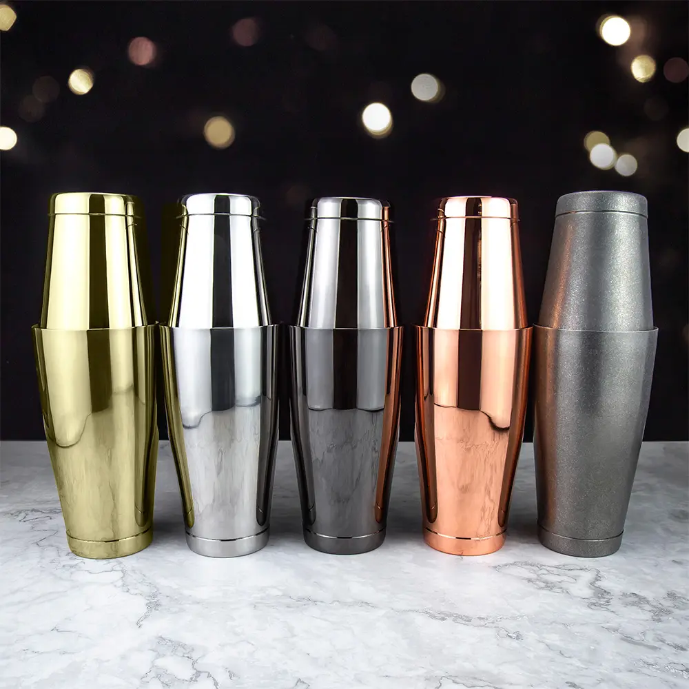 Custom Color Bar Mixing Tin On Tin Boston Shaker (2)