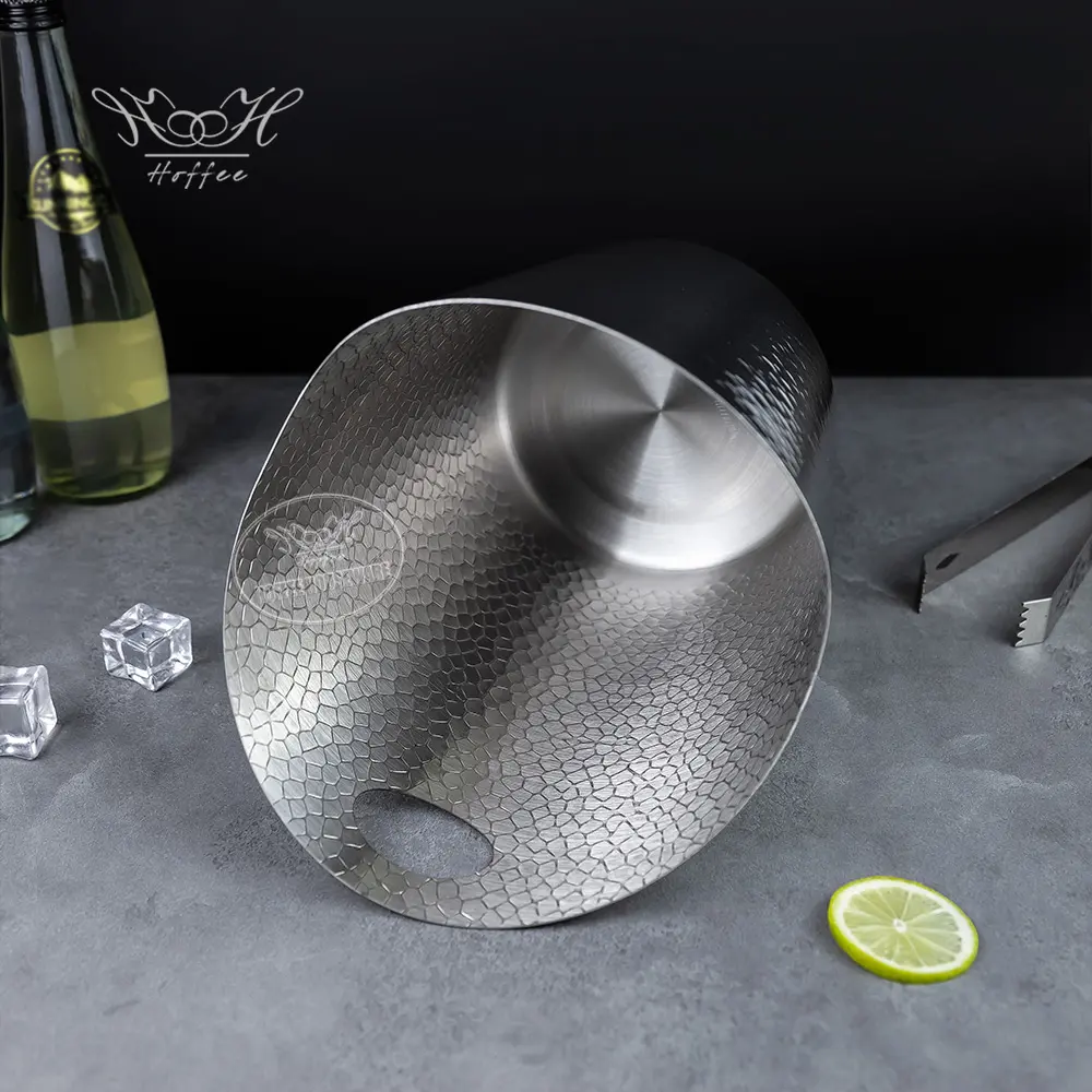 Creative Portable 5L Scale-Pattern Stainless Steel Ice Bucket (7)