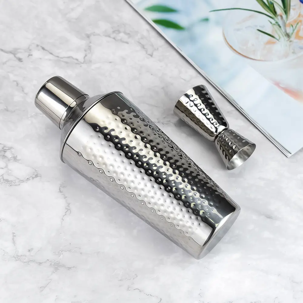 Hammered Cobbler Shaker Set (3)
