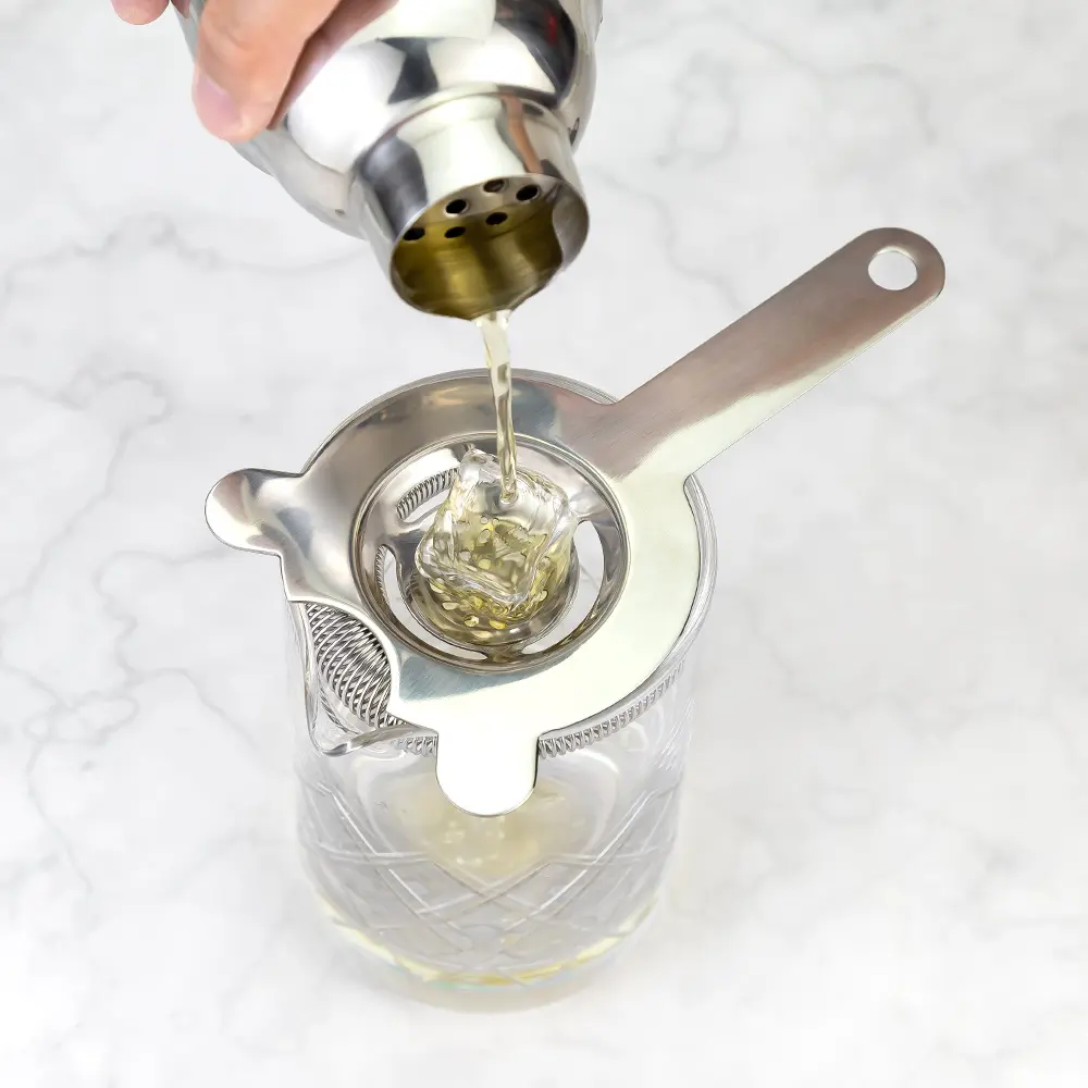 Ice Filter Wire Spring Shake Drinks Egg White Strainer (2)