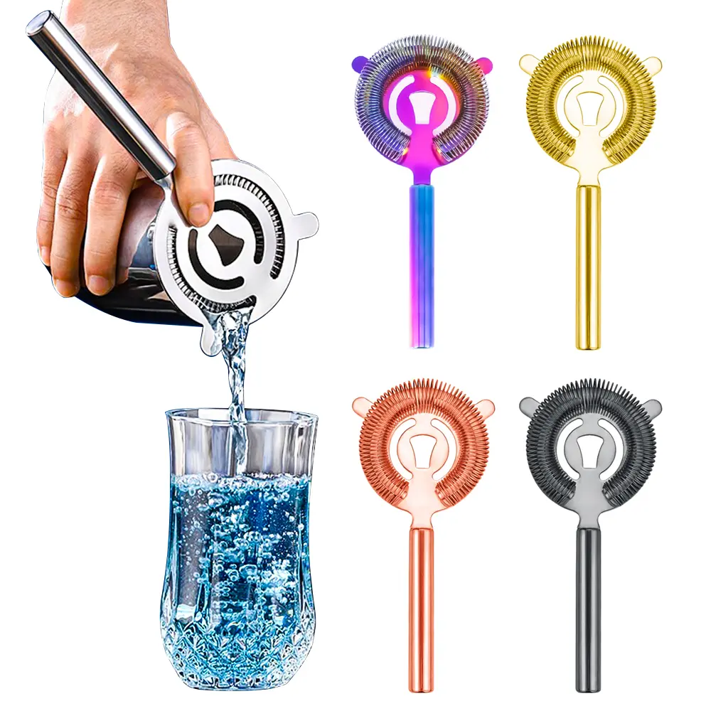 Custom Color PVD Coating Bar Strainer (2)