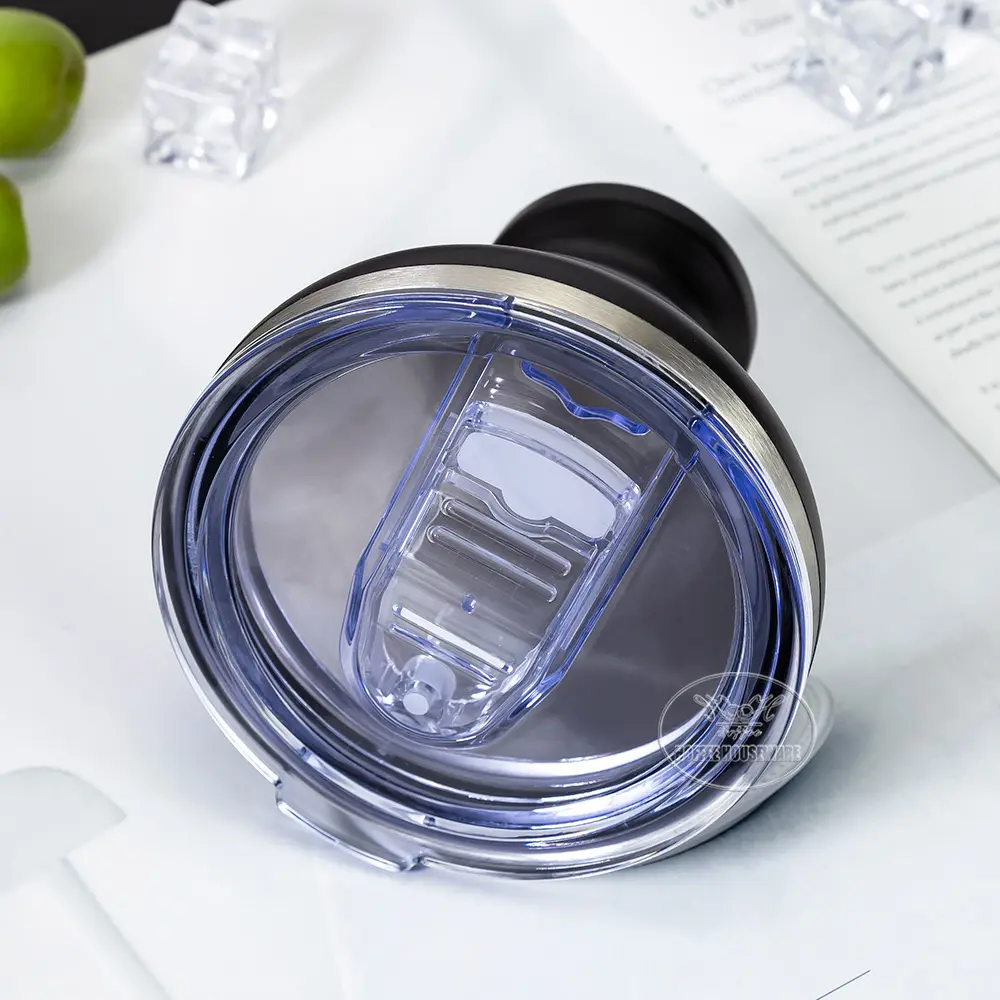 Outdoor 240ml Stainless Steel Martini Tumbler with Leak-proof ABS Lid