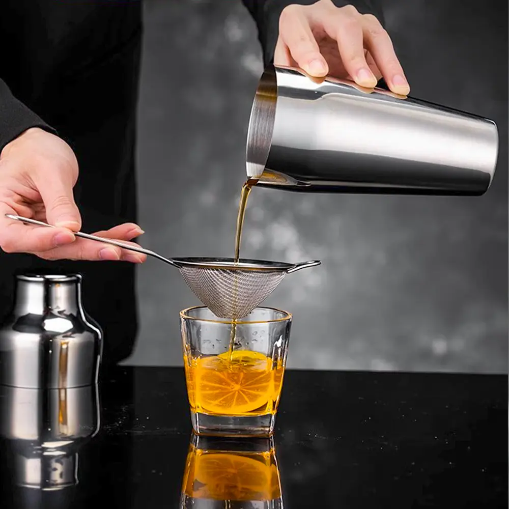 550ml 18oz French Shaker Bar Cocktail Shaker (2)
