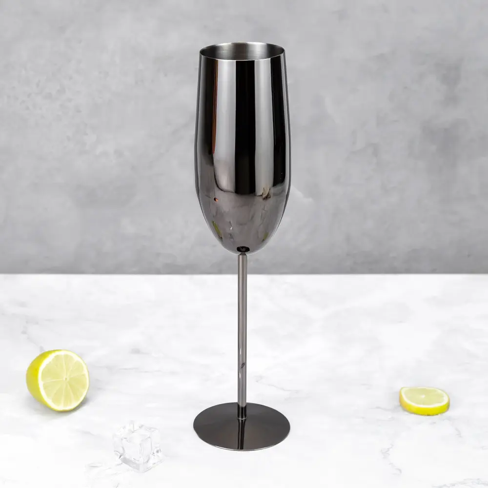 Shatterproof 250ml Champagne Flutes (4)