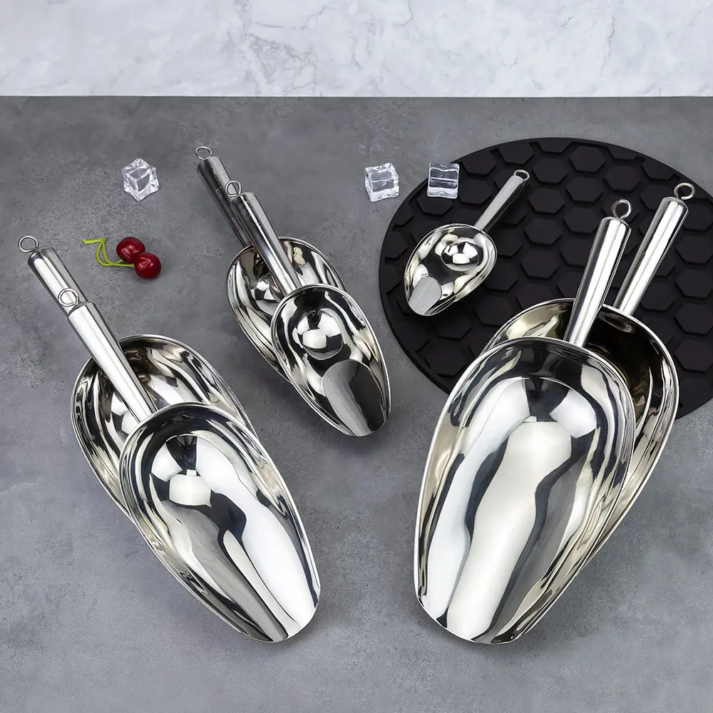 3-48oz SS#304 Stainless Steel Ice Cube Scoop With hanging hook.jpg