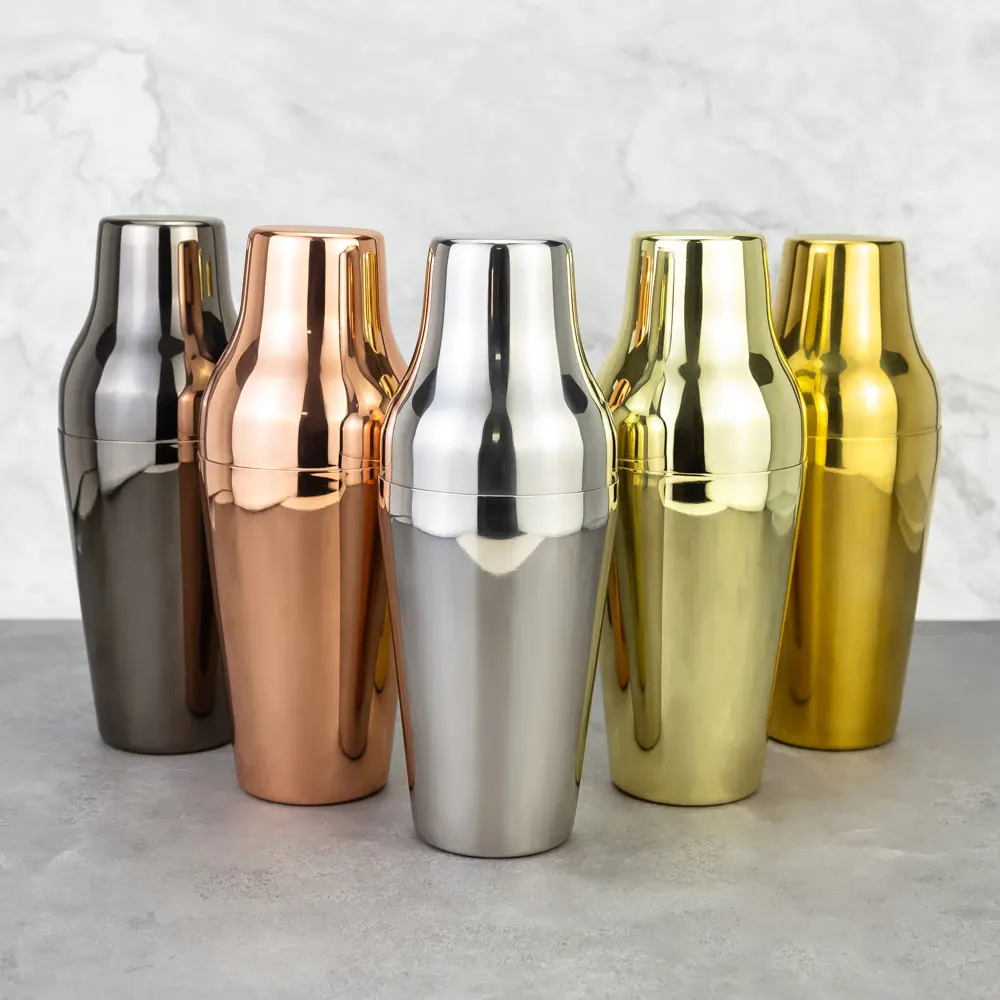 Stainless Steel Parisian Cocktail Shaker (1)