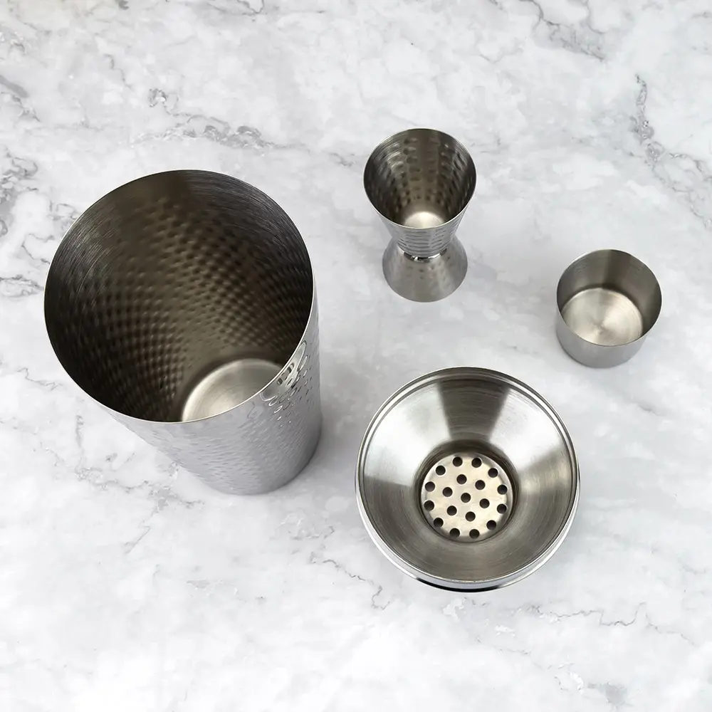 Hammered Cobbler Shaker Set (7)