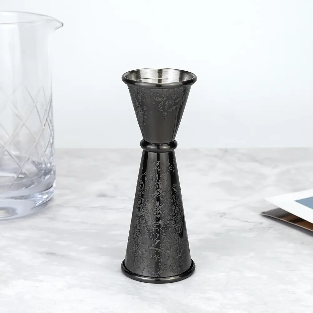 Black Plated Engraved Bar Jigger (1).jpg