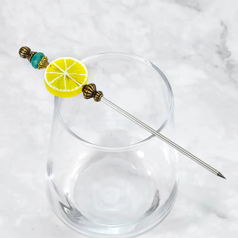 Stainless Steel Cocktail Stir Sticks Pick (1)