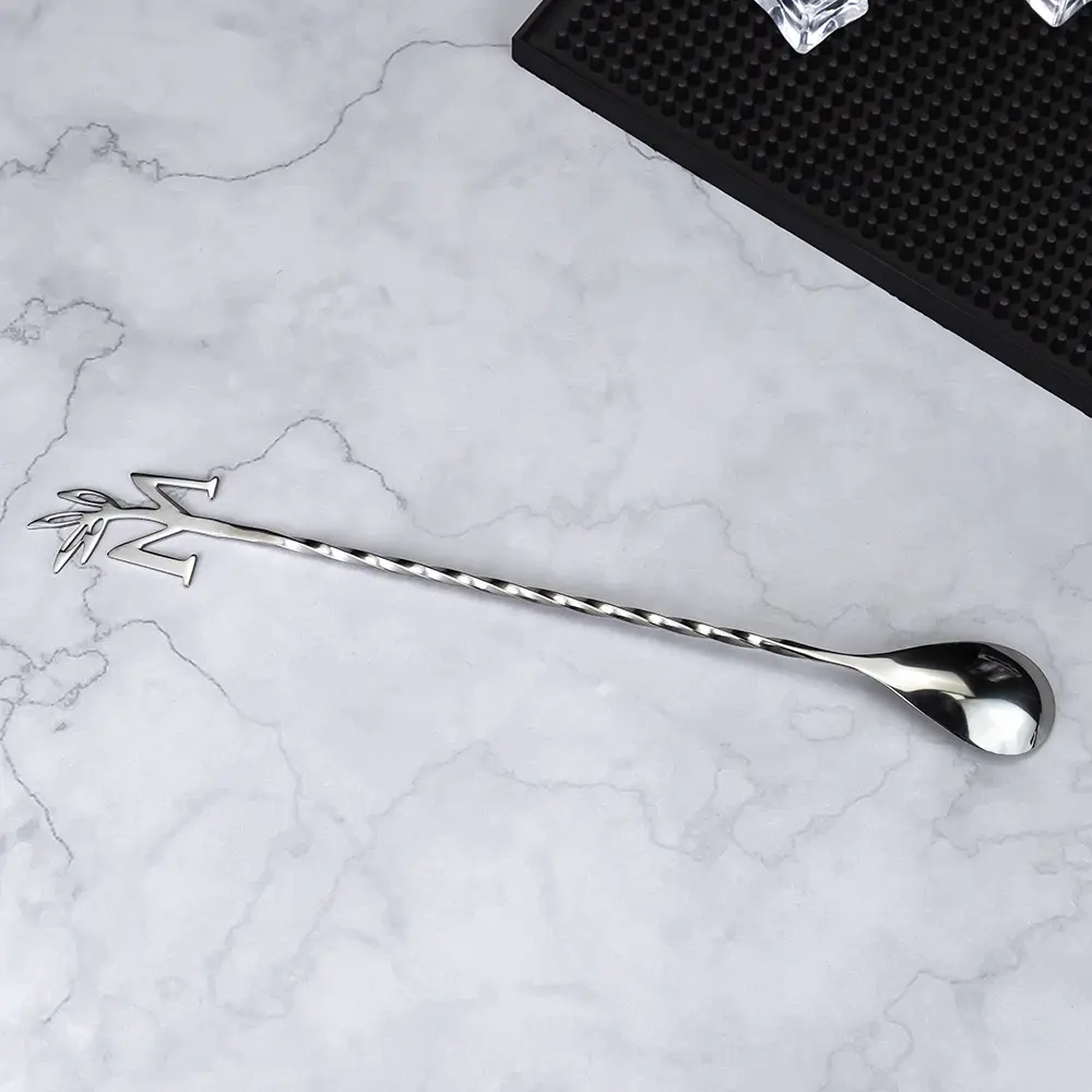 M Shape Spiral Bar Mixing Spoon (14)