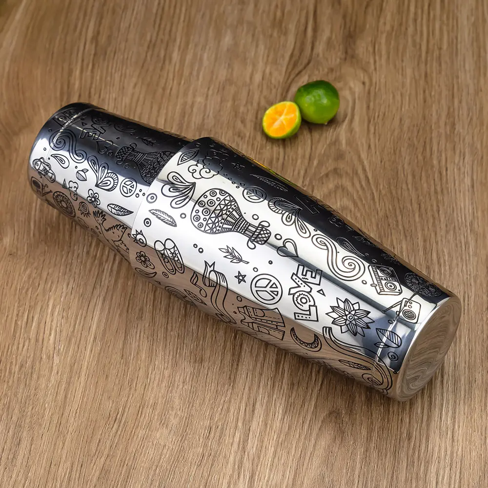 Love & Peace Etching Boston Shaker Tins (9)