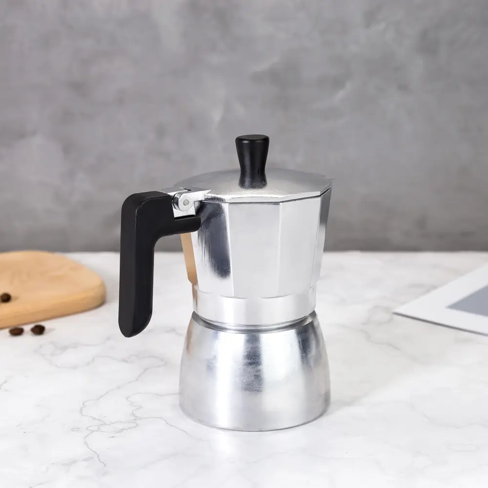 Octagonal Stovetop Espresso Maker (2)