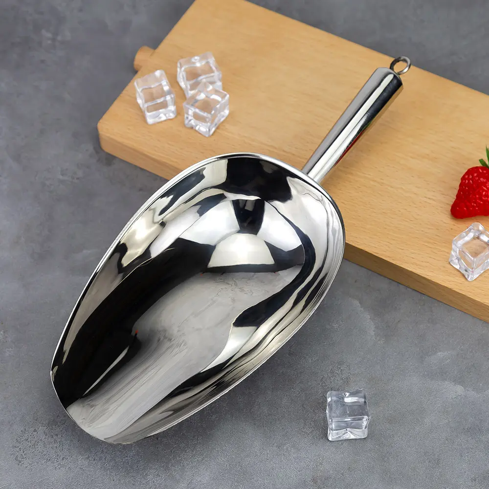 Stainless Steel Ice Scoop With Hanging Hook (7).jpg
