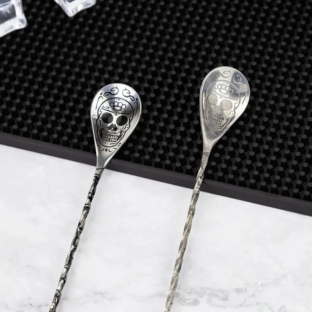 Skul Etched Bar Mixing Spoon (10)