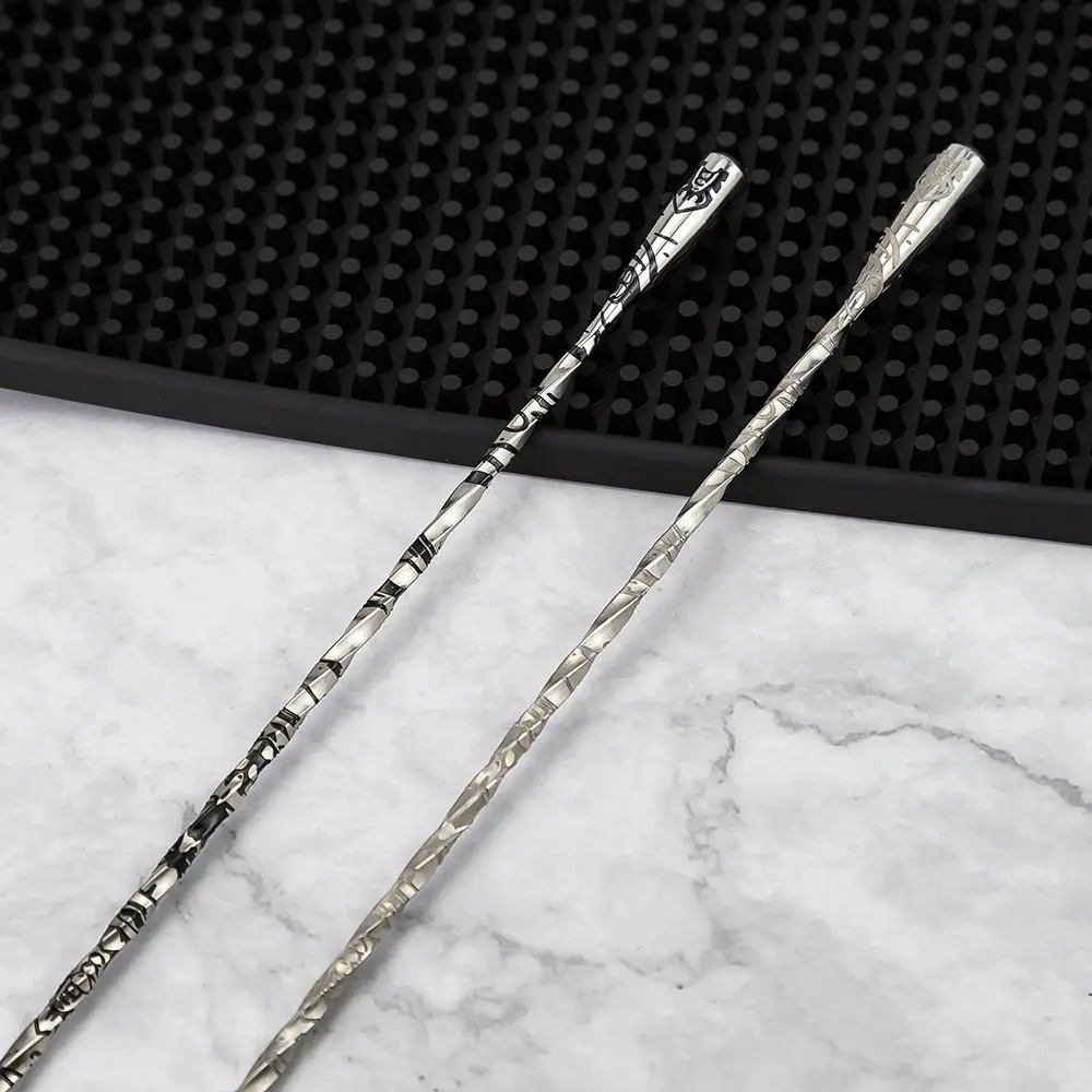 Skul Etched Bar Mixing Spoon (9)