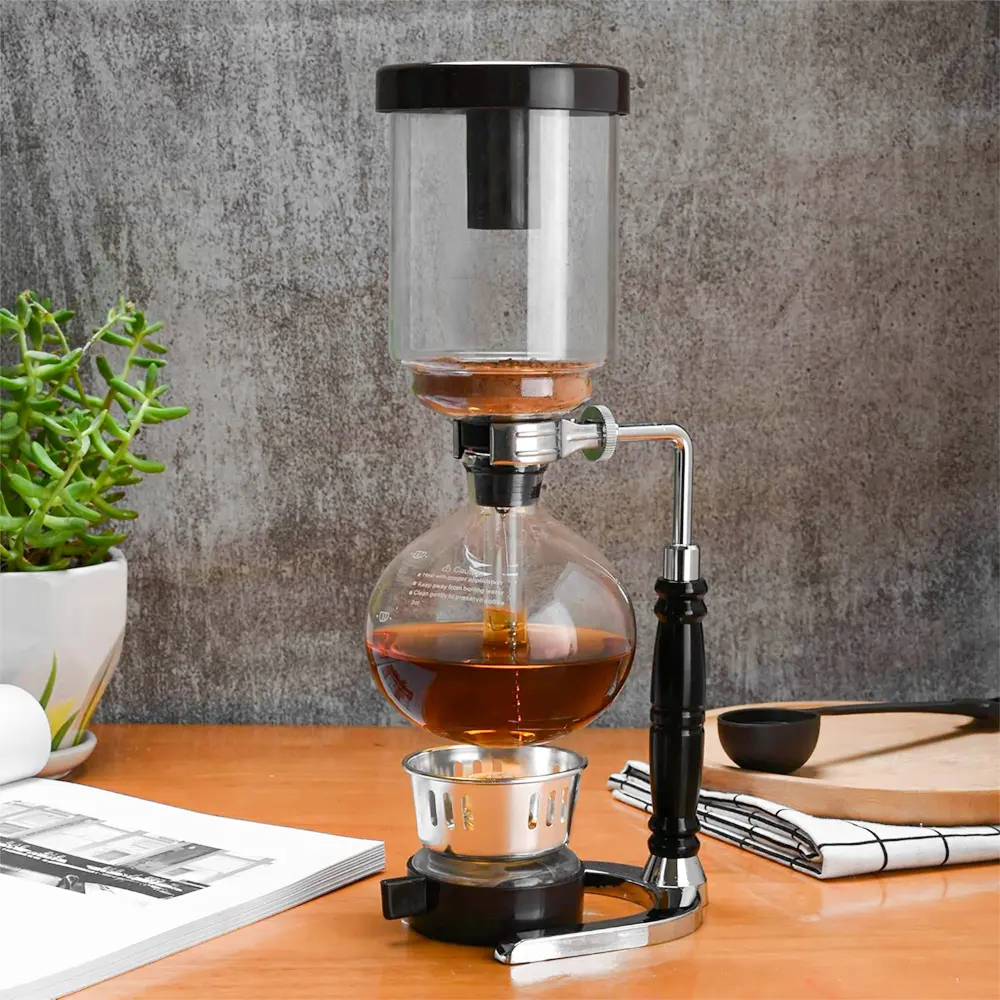3 or 5 Cups Commercial Syphon Coffee Maker (3)