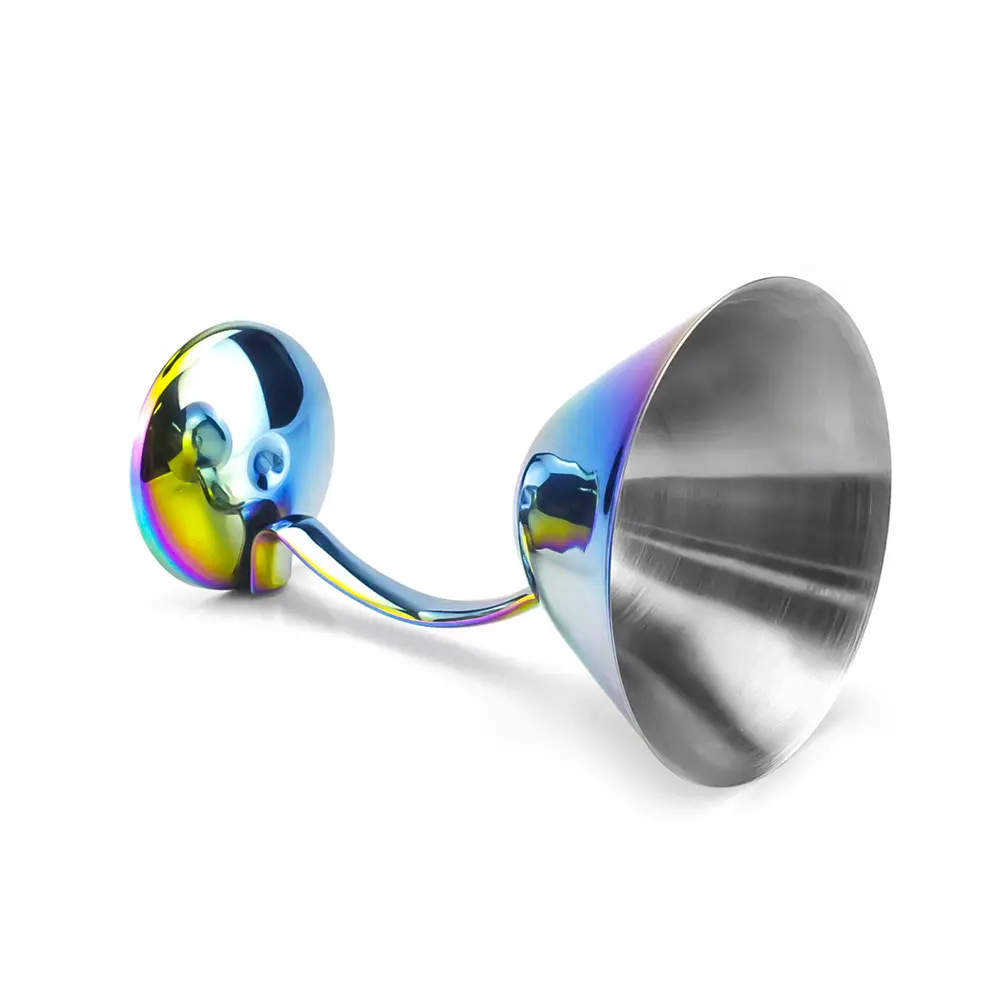 Unique Custom Color Stemmed Cocktail Glass (3)