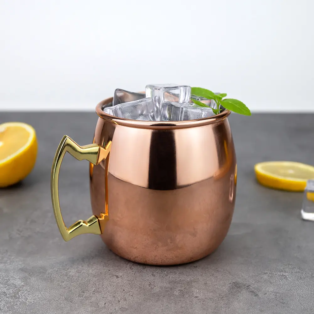 Mirror Polished Moscow Mule Mug (1)