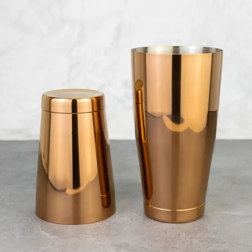 28+18oz PVD Coating Colored Boston Shaker Tins (3)