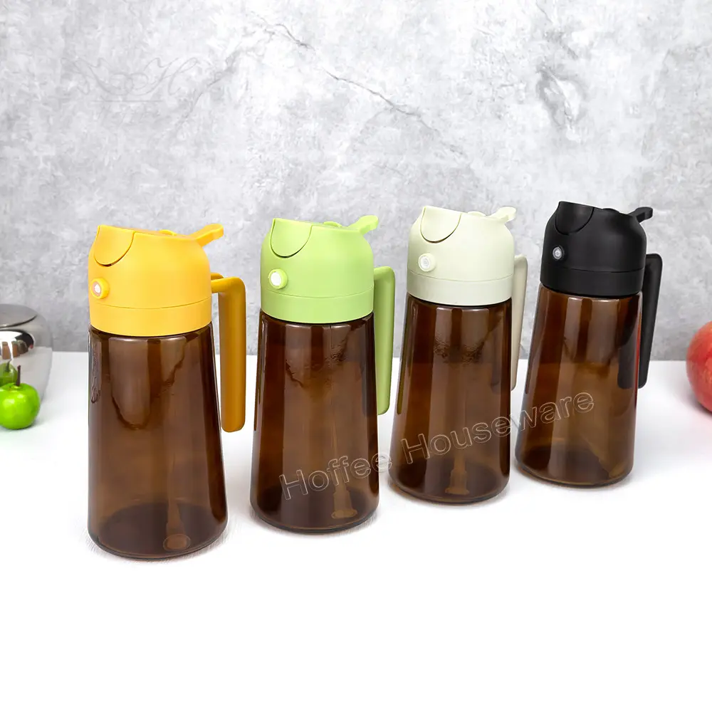 Premium 2-in-1 450ml Dark Color Oil Spray Bottle (12)