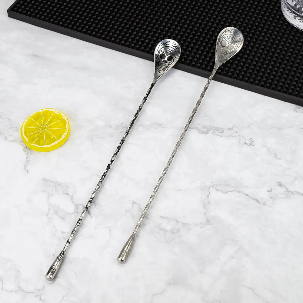 Skul Etched Bar Mixing Spoon (7)
