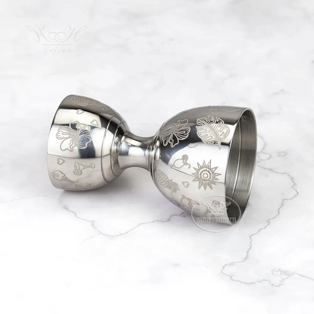 1+2oz Tiki-style Etching Liquor Measuring Bell-shape Cocktail Jigger (5).jpg