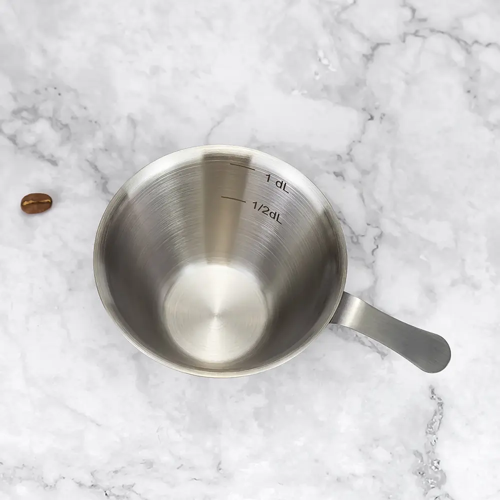 Stainless Steel Extraction Espresso Shot Glass (2)