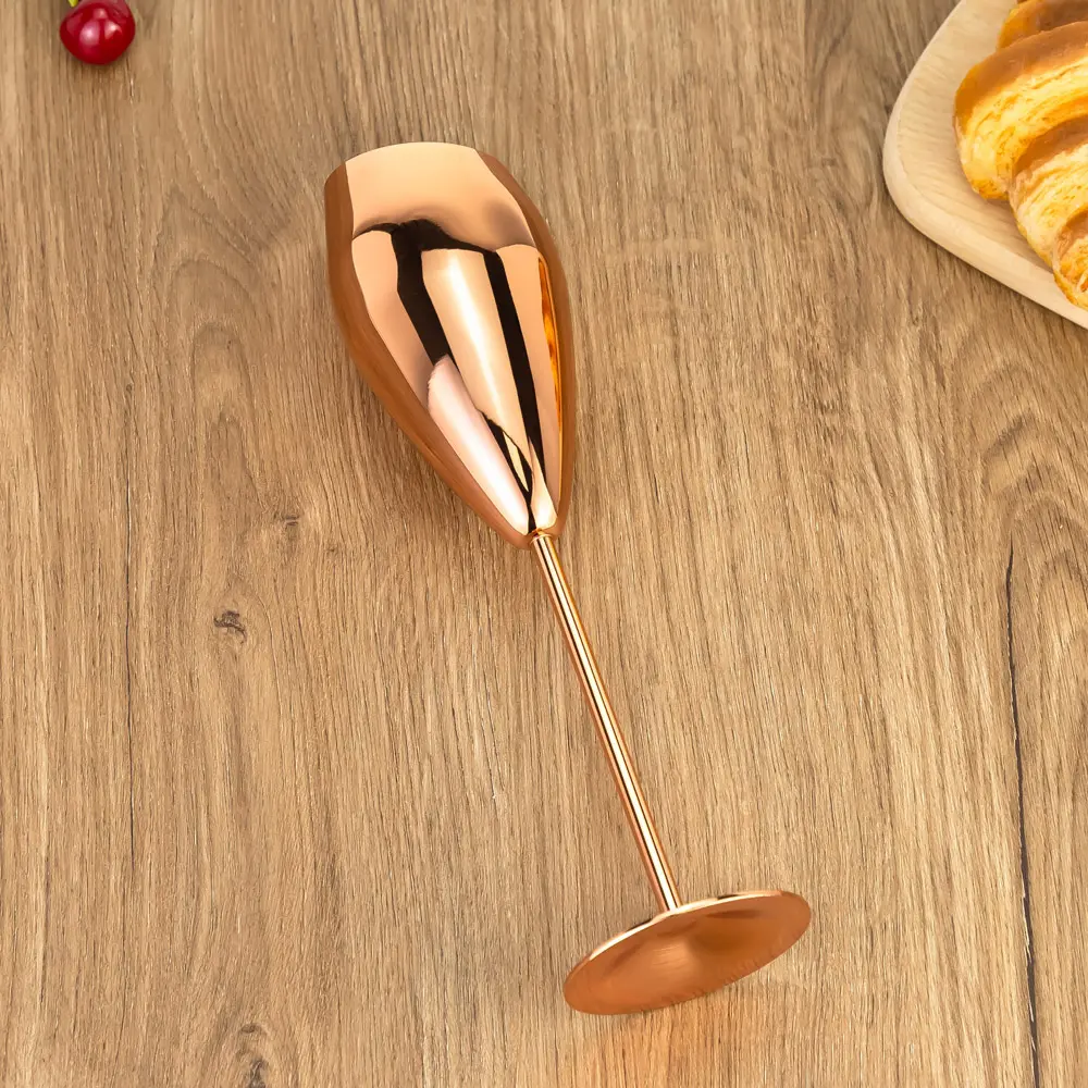 Unbreakable Tulip Shape Champagne Flute Wine Glass (1)